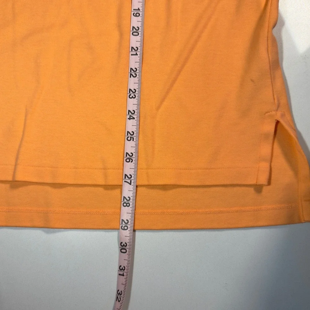 Polo Ralph Lauren Polo Shirt Mens L Orange Excellent Custom Fit Pony Logo